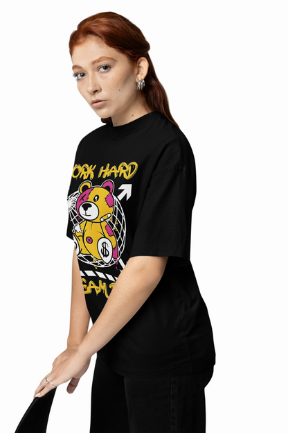 Dream Big Oversized T-Shirts Inspirational Streetwear Style