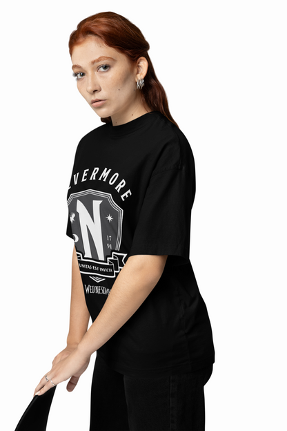 Nevermore 1791 Oversized T-Shirt Unisex Streetwear Tee