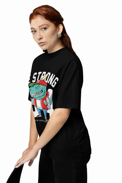 Baseball Be Strong Oversized T-Shirt