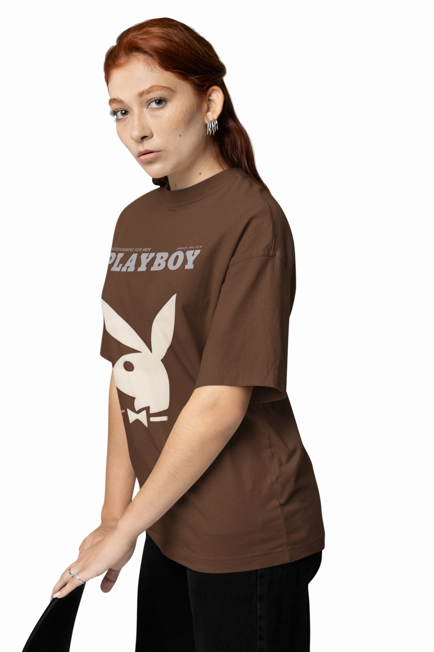 Playboy Dark Icon Oversized T-Shirt – Comfortable Streetwear