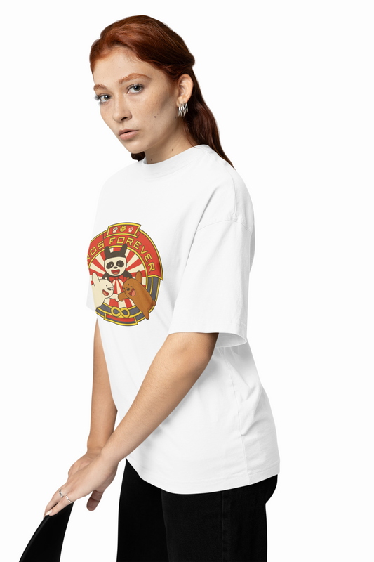 Bros Forever Oversized T-Shirts Friendship Streetwear
