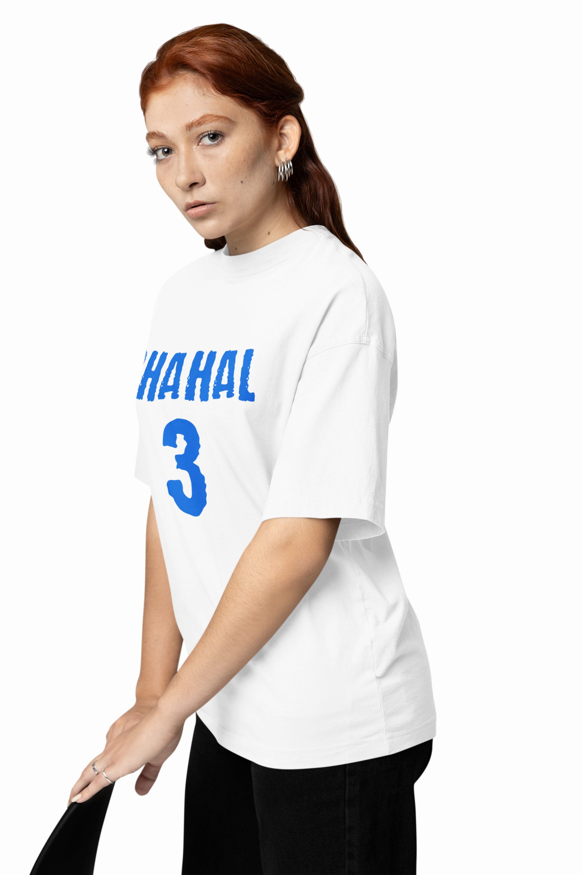 Yuzi Chahal 3 Oversized T-Shirt