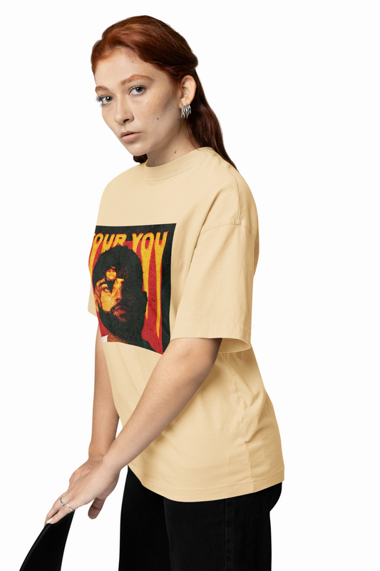 Aujla Mic Drop Oversized T-Shirt