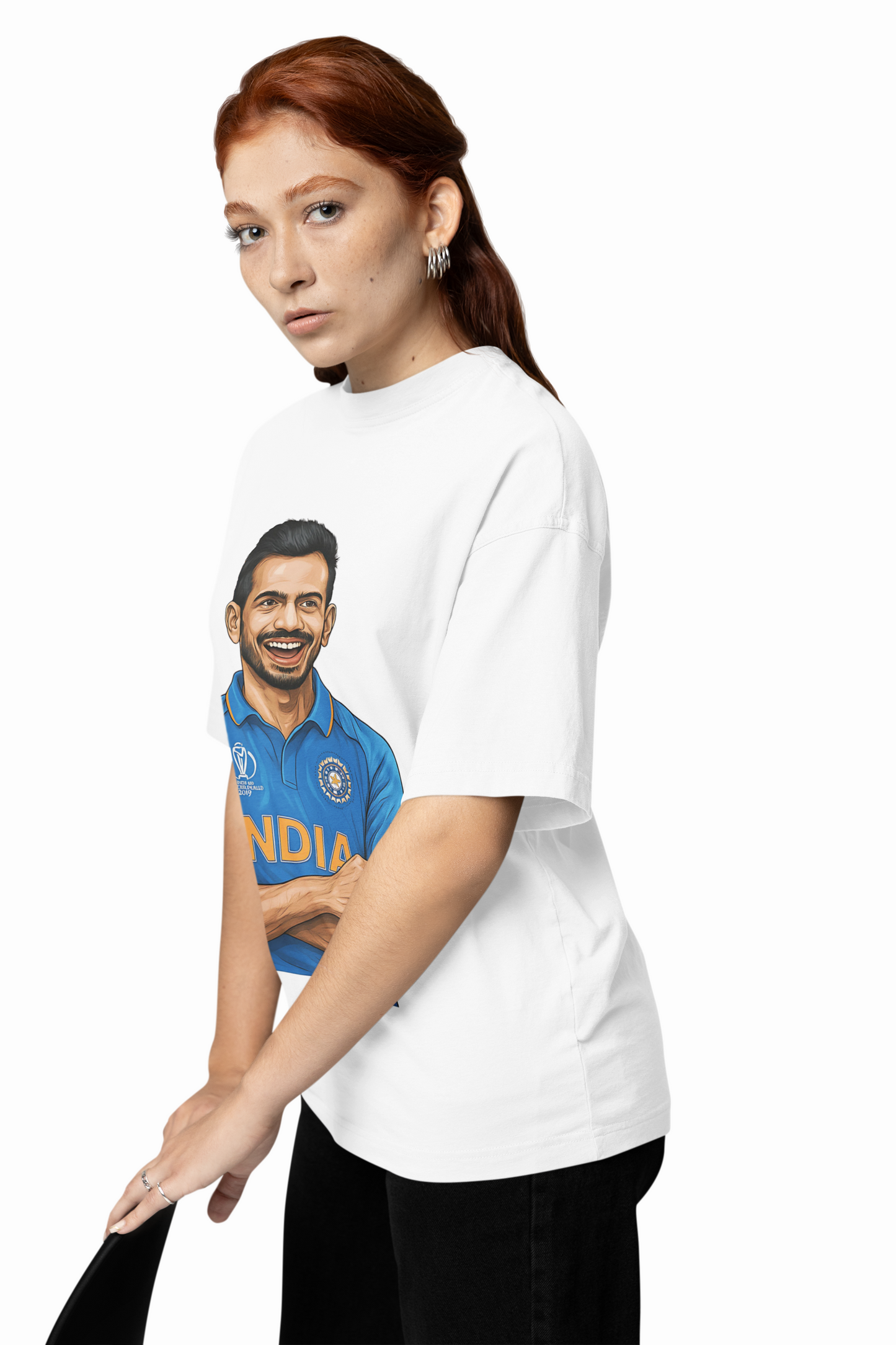 Chahal Spin Master Oversized T-Shirt Cricket King Style Tee