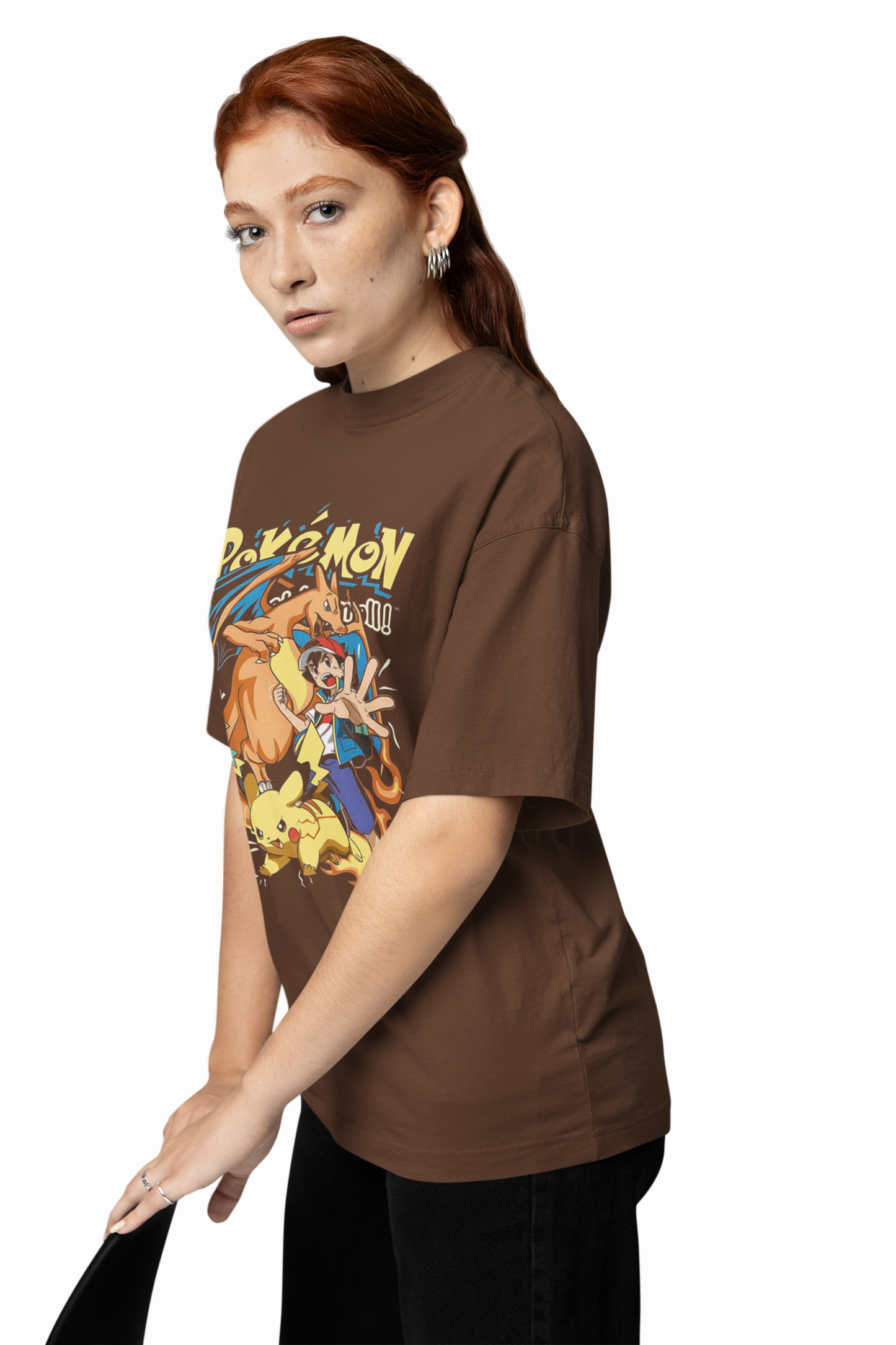 Pokemon League Oversized T-Shirt – Trendy Casual Streetwear Tee