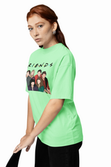 Friends Graphic Oversized T-Shirt