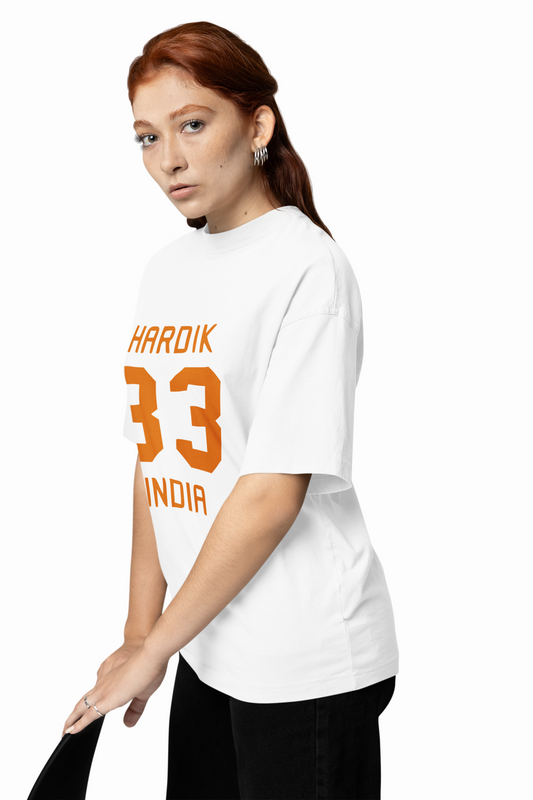 Hardik 33 Oversized T-Shirts