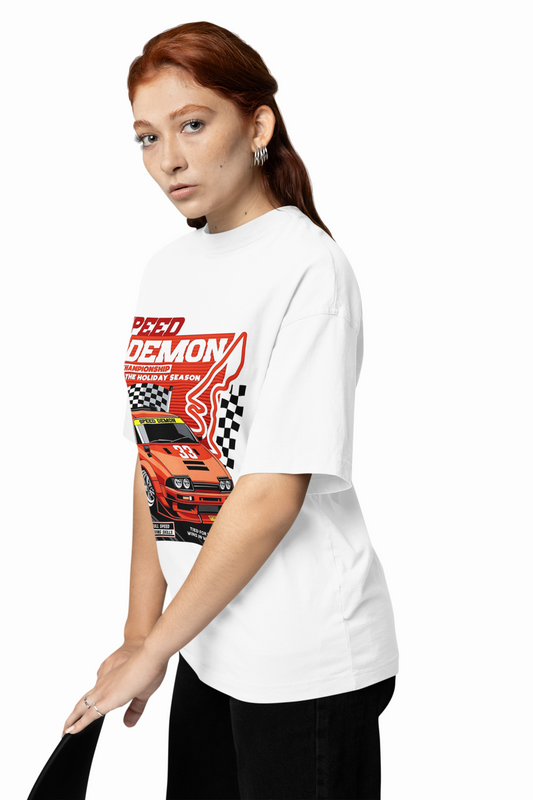 Speed Demon Oversized T-Shirts