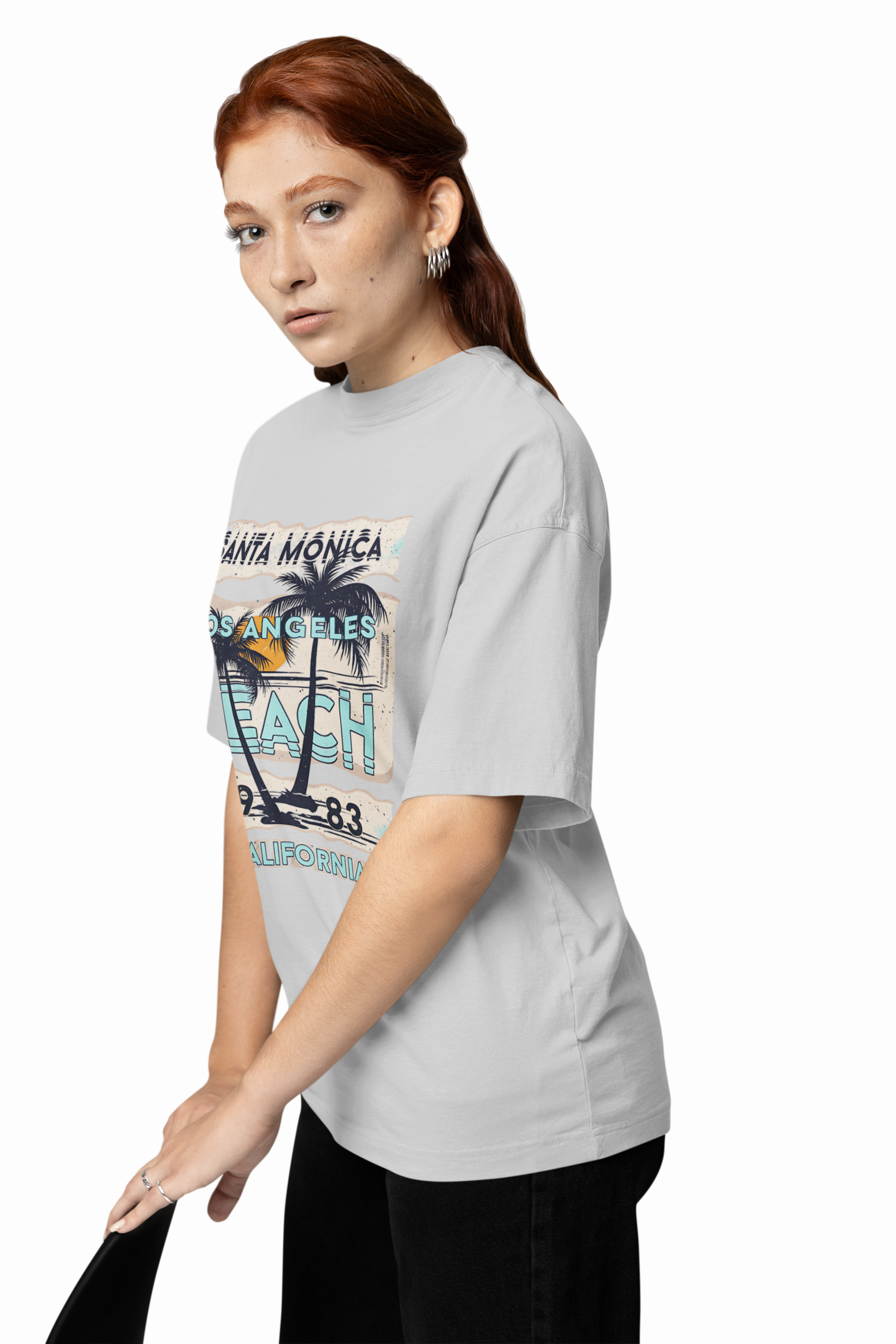 Santa Monica Oversized T-Shirts