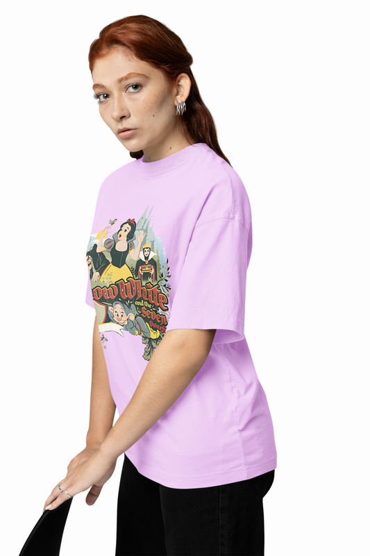 Snow White Oversized T-Shirt for Magical Casual Style Looks