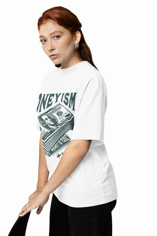 Moneyism Oversized T-Shirt – Bold & Unique Streetwear