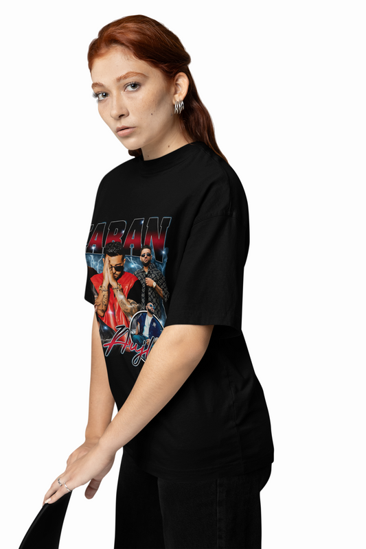 Aujla Rap Royalty Oversized T-Shirt