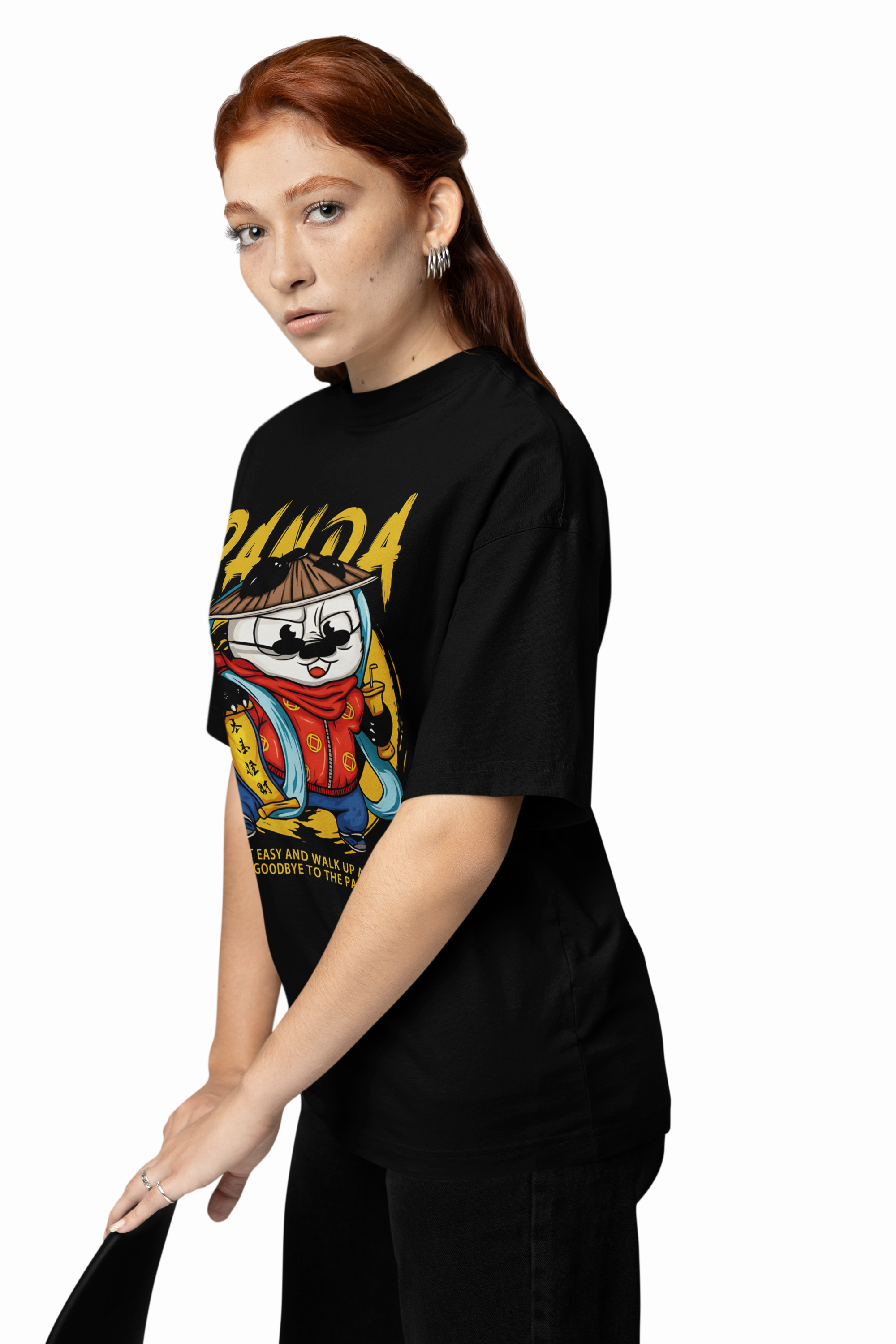 Dashing Panda Oversized T-Shirt