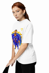 Cricketer 33 Oversized T-Shirts