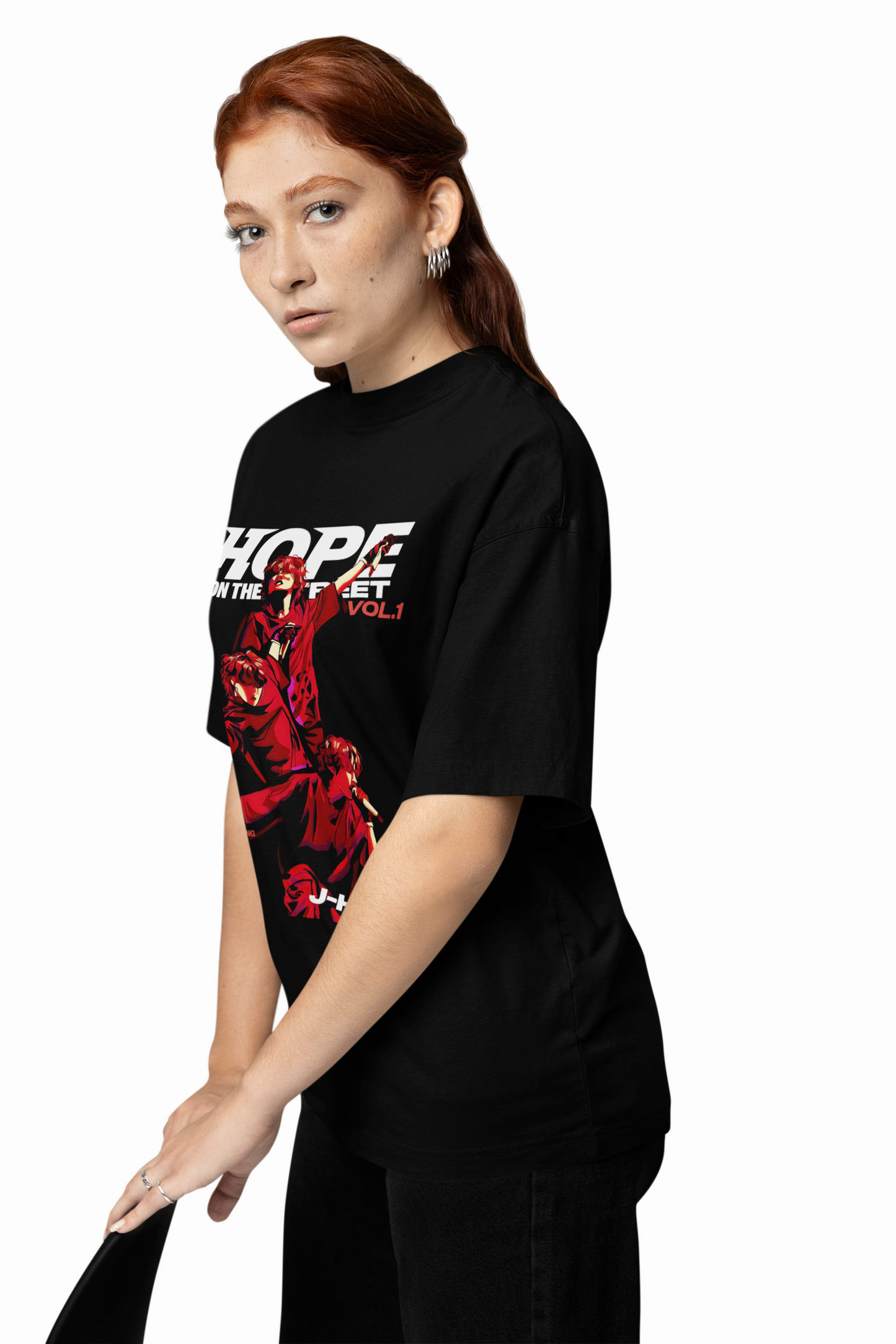 BTS J-Hope Oversized T-Shirt Iconic Streetwear for ARMY Fans