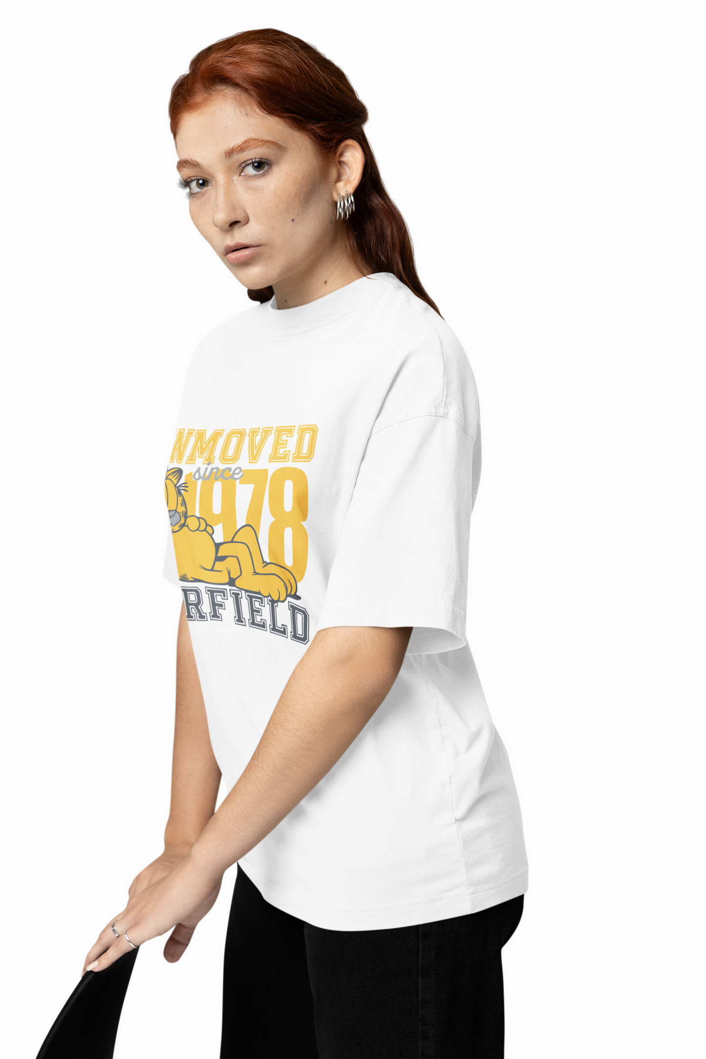 Lasagna Garfield Oversized T-Shirts