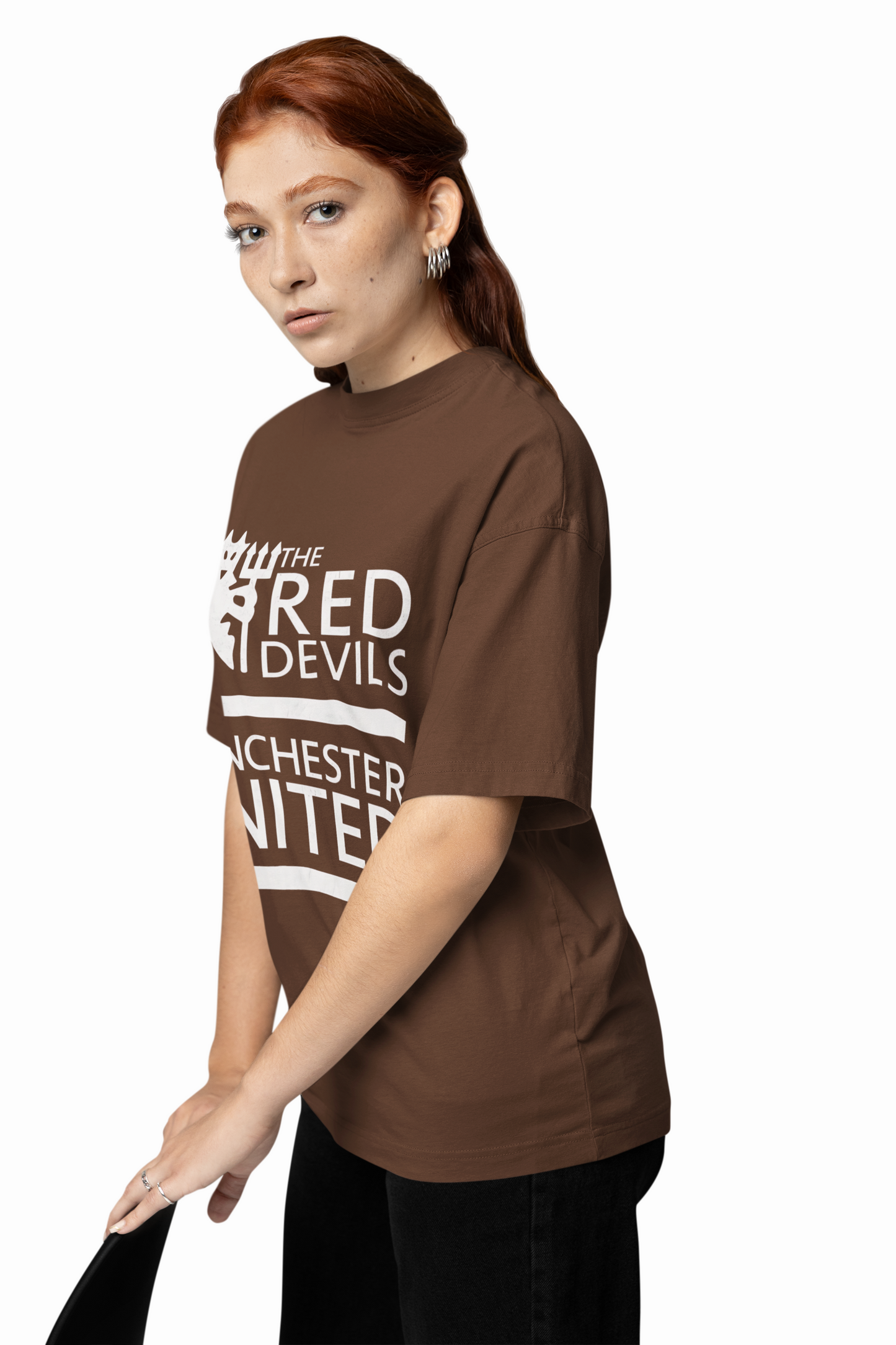 Manchester Devils Oversized T-Shirt – Bold Football Graphic
