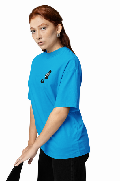 Smelly Cat Oversized T-Shirt for Funny Streetwear Style Now