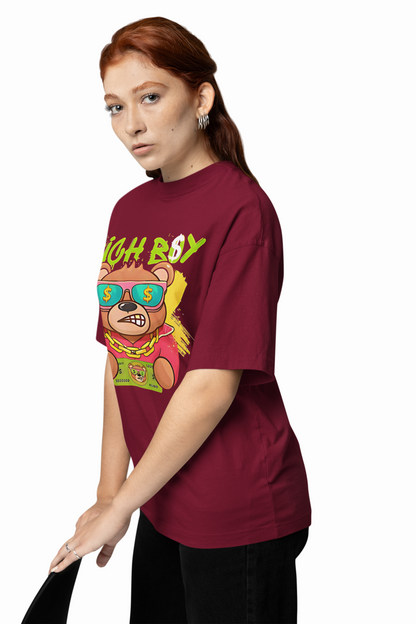 Rich Boy Oversized T-Shirt – Luxury Streetwear Essential
