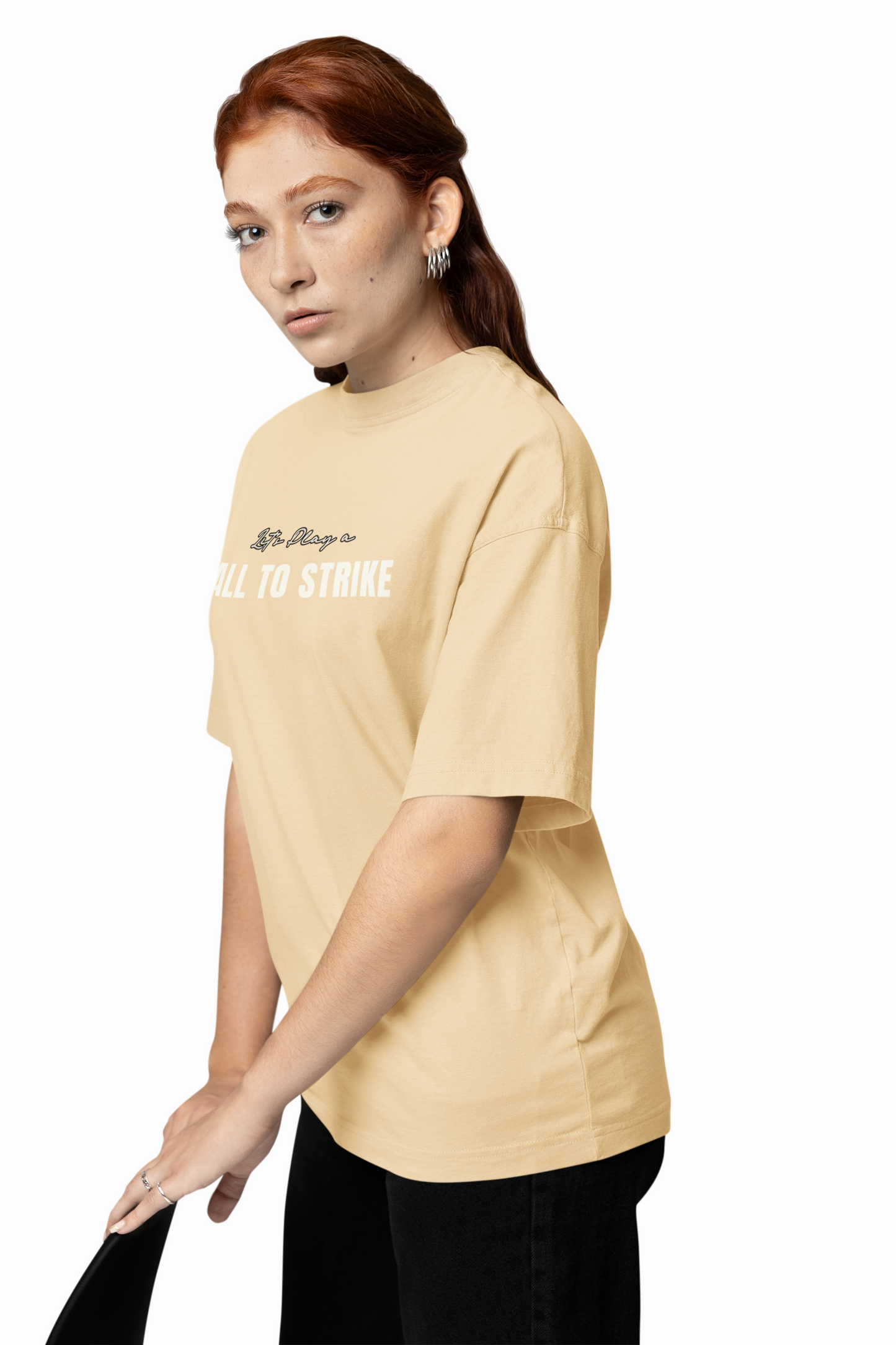 Bowling Game Oversized T-Shirt Strike Style Alley Kings