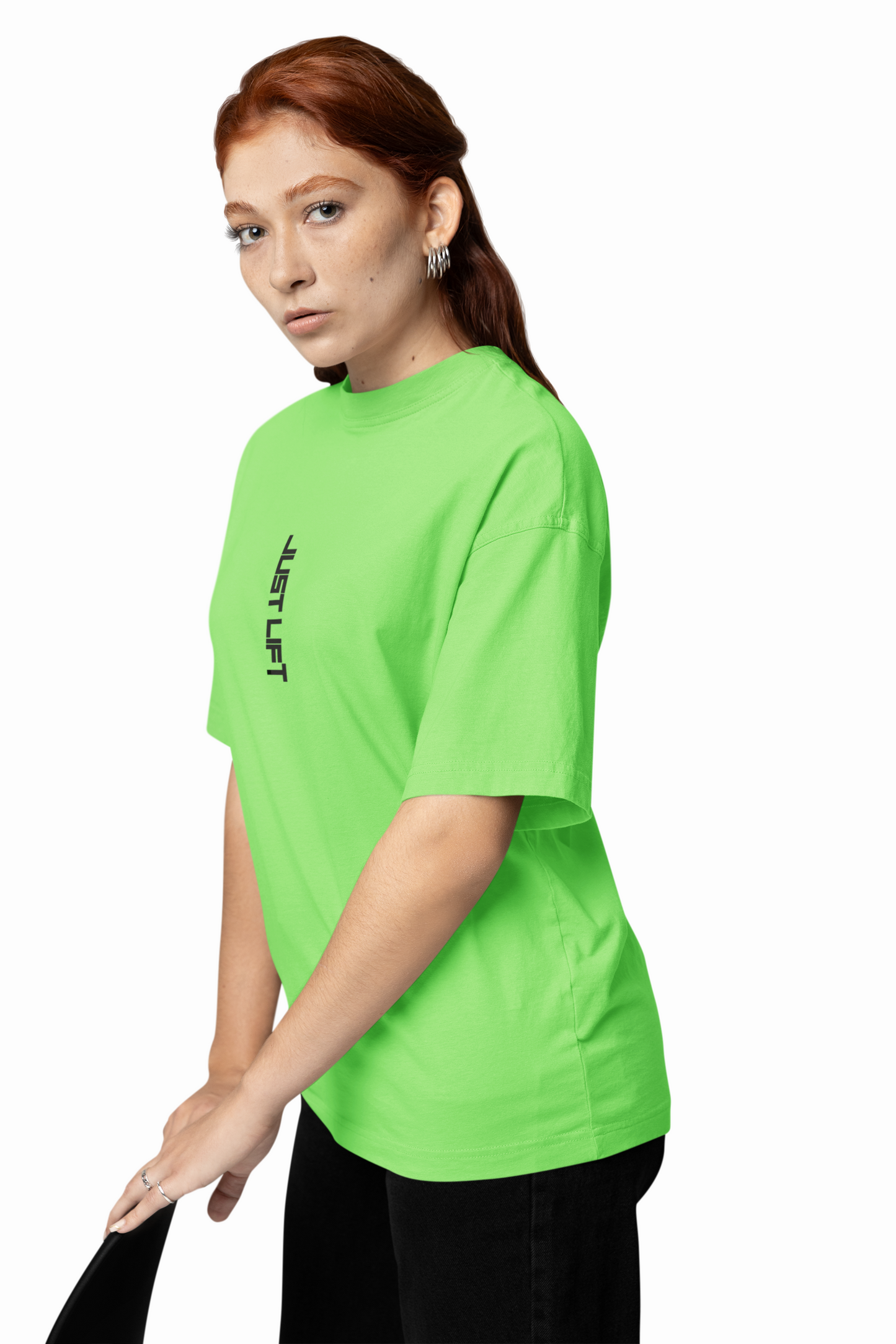Just Left Gym T-Shirt – Oversized Style with Post-Workout
