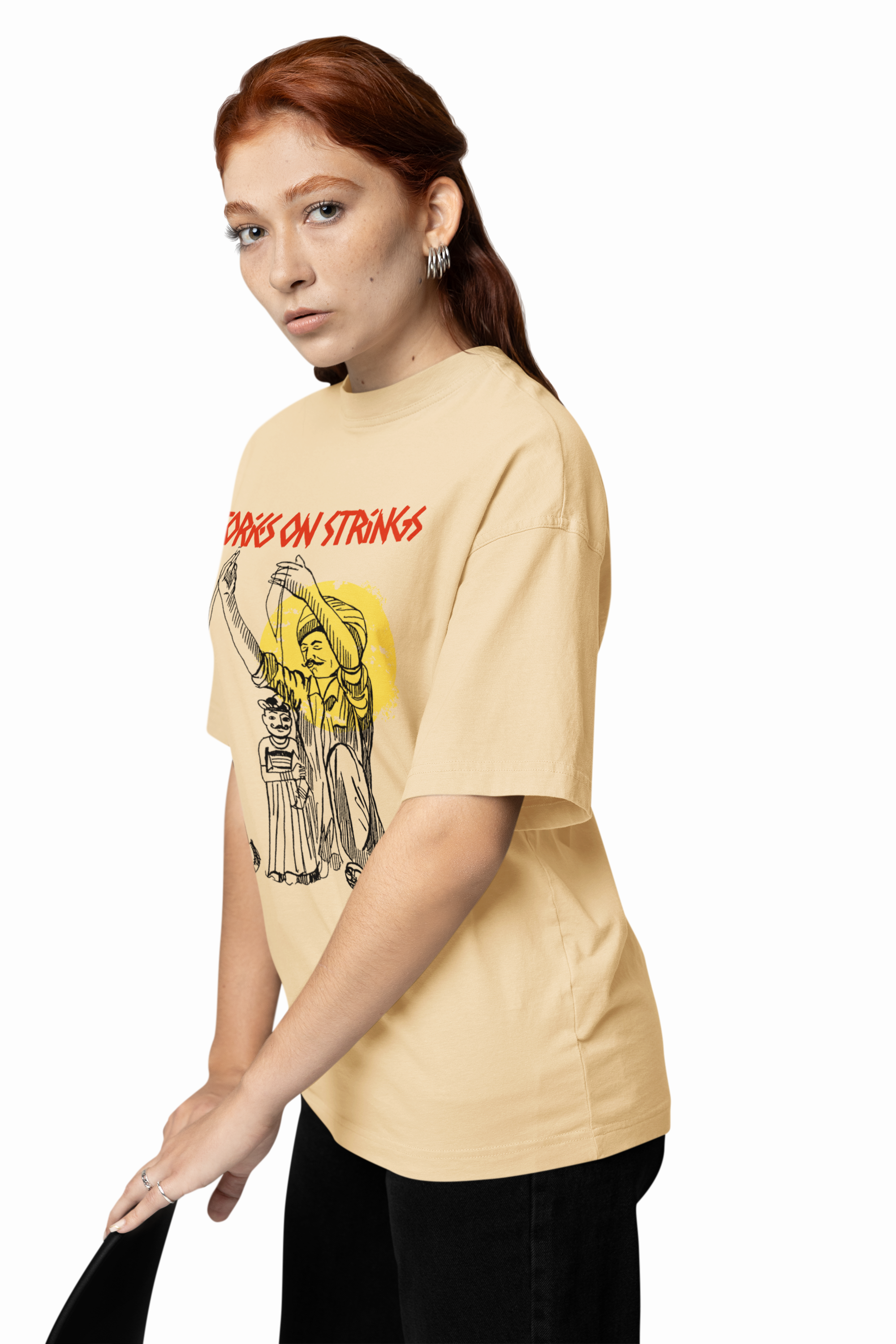 Stories On Strings Oversized T-Shirts