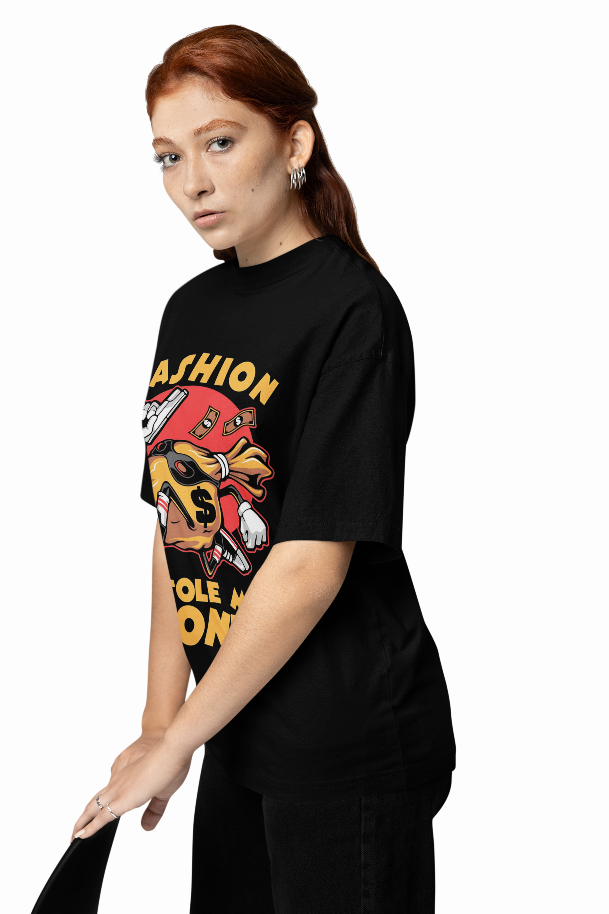 Fashion Stole My Money Oversized T-Shirt