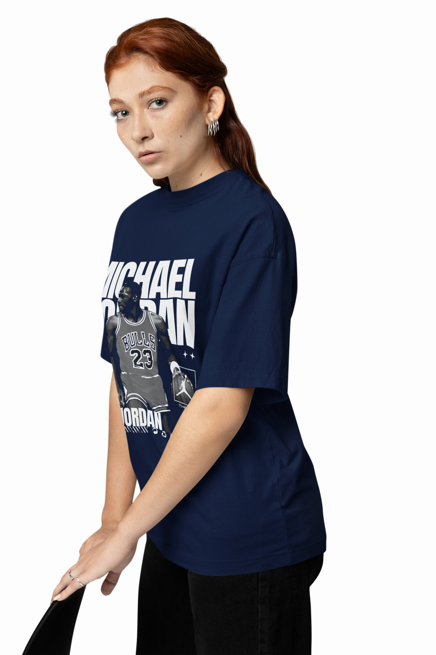 Michael Jordan Oversized T-Shirts for Iconic Sports Style