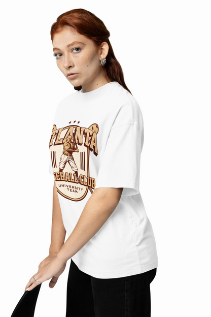 Baseball Atlanta Oversized T-Shirt