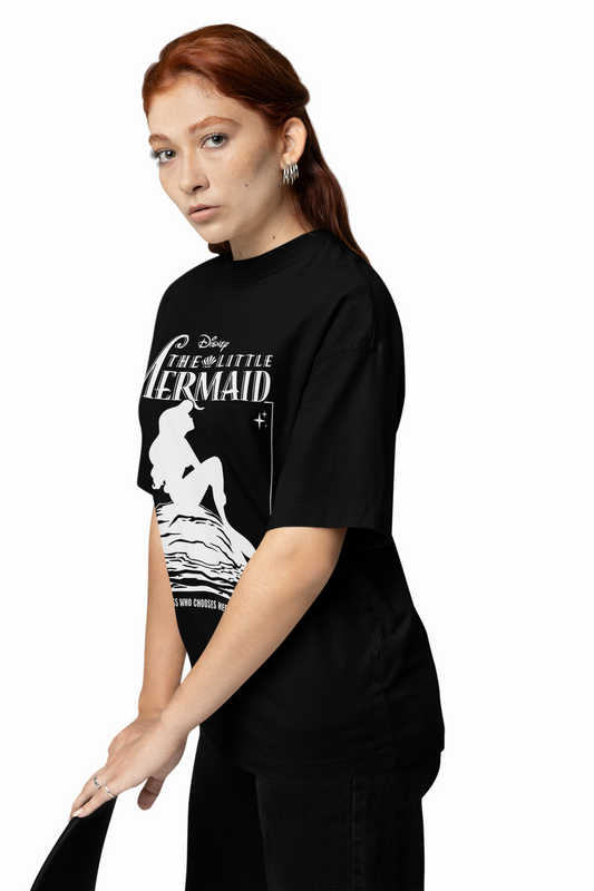The Little Mermaid Oversized T-Shirt for Casual Style