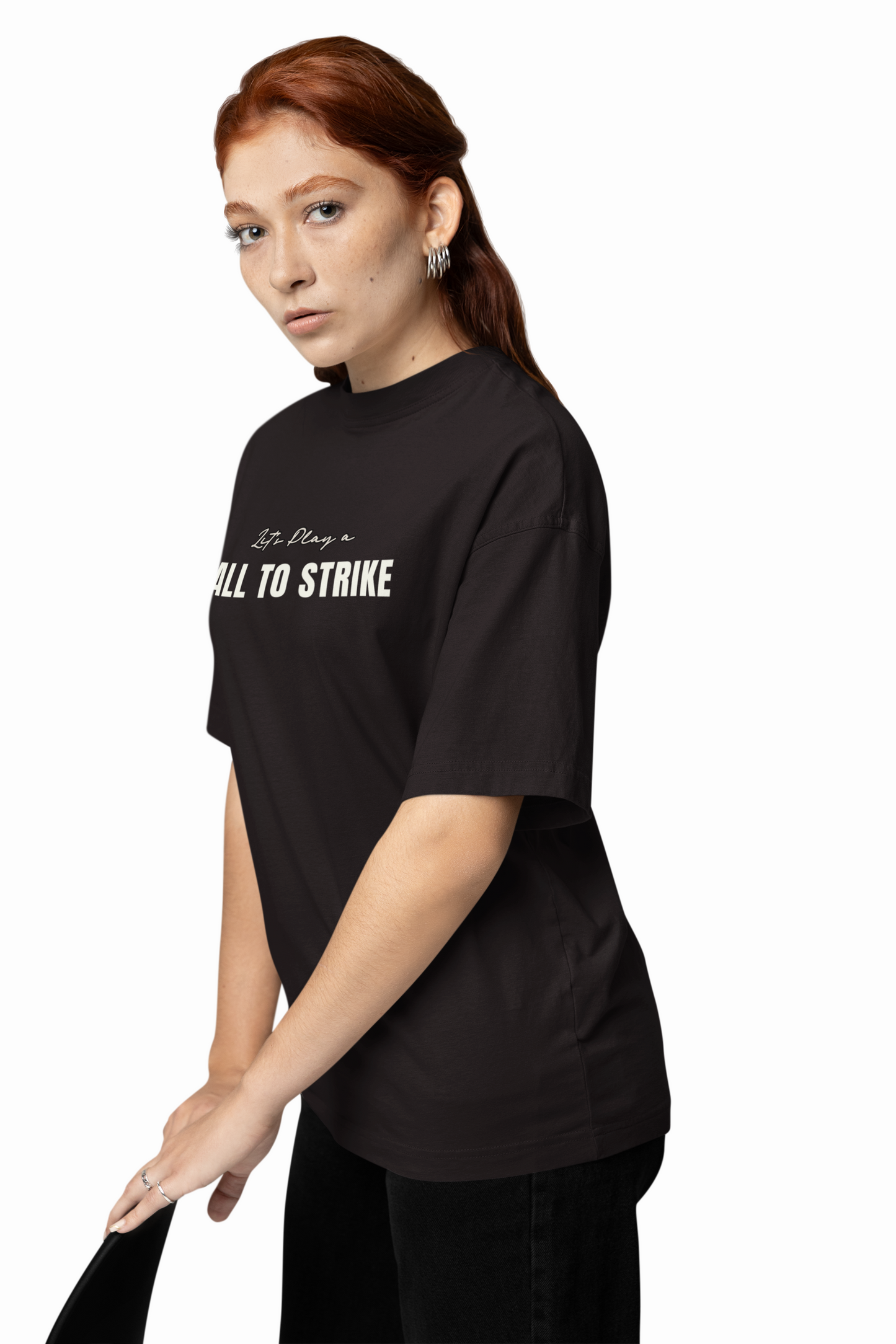 Bowling Game Oversized T-Shirt Strike Style Alley Kings