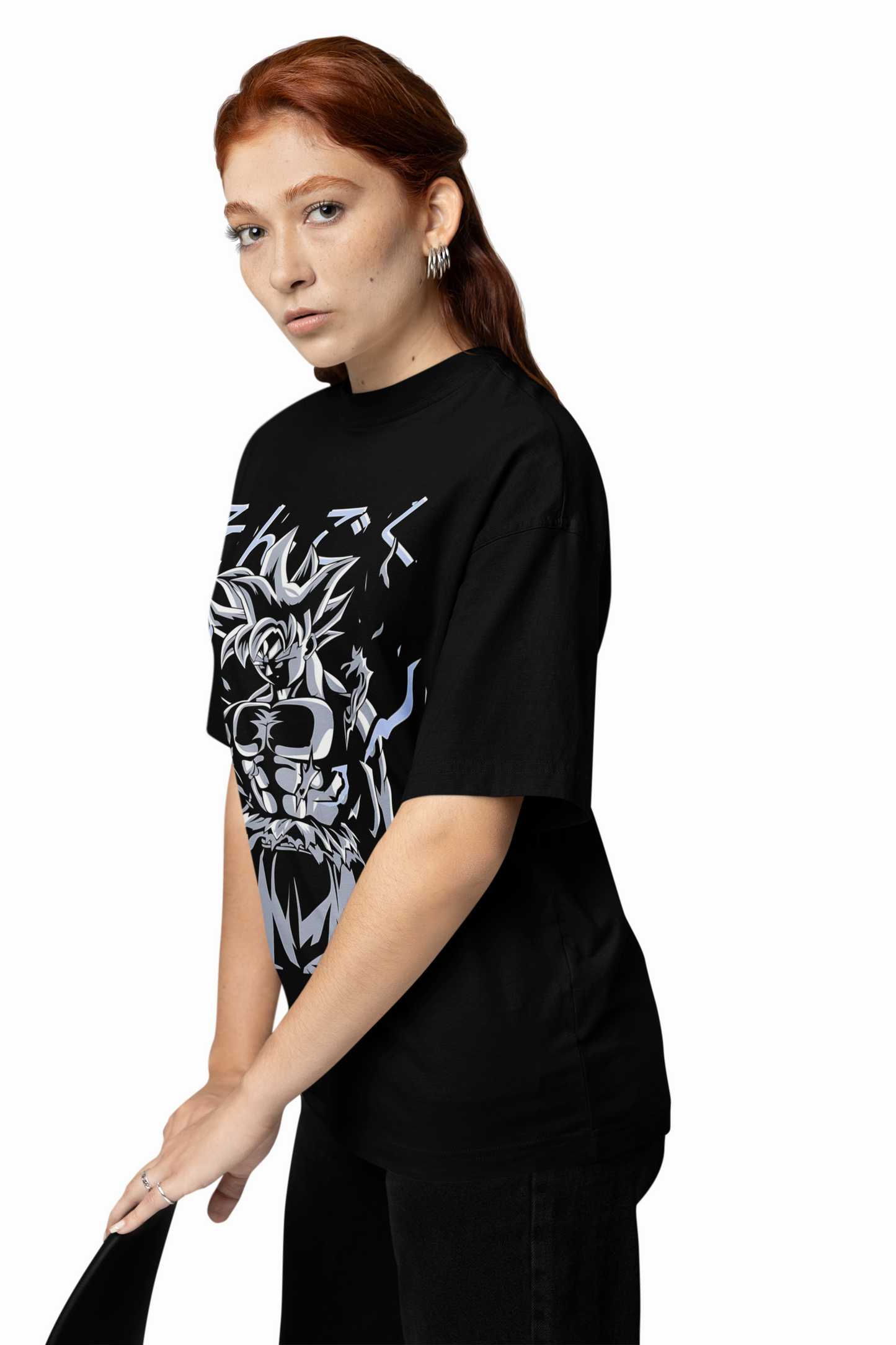 Eternal Warrior Goku Oversized T-Shirt Anime Streetwear