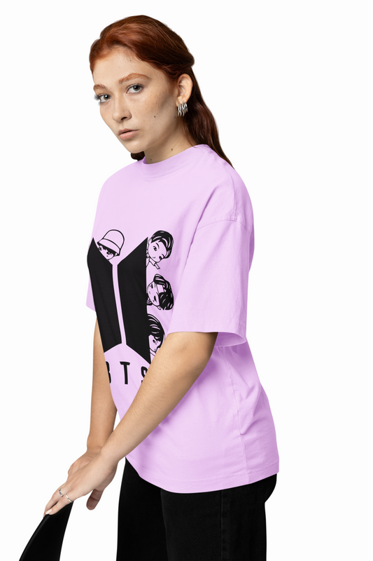 BTS Logo Oversized T-Shirt