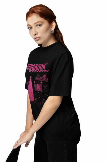 BTS Jungkook Oversized T-Shirt Stylish Comfort for Every ARMY