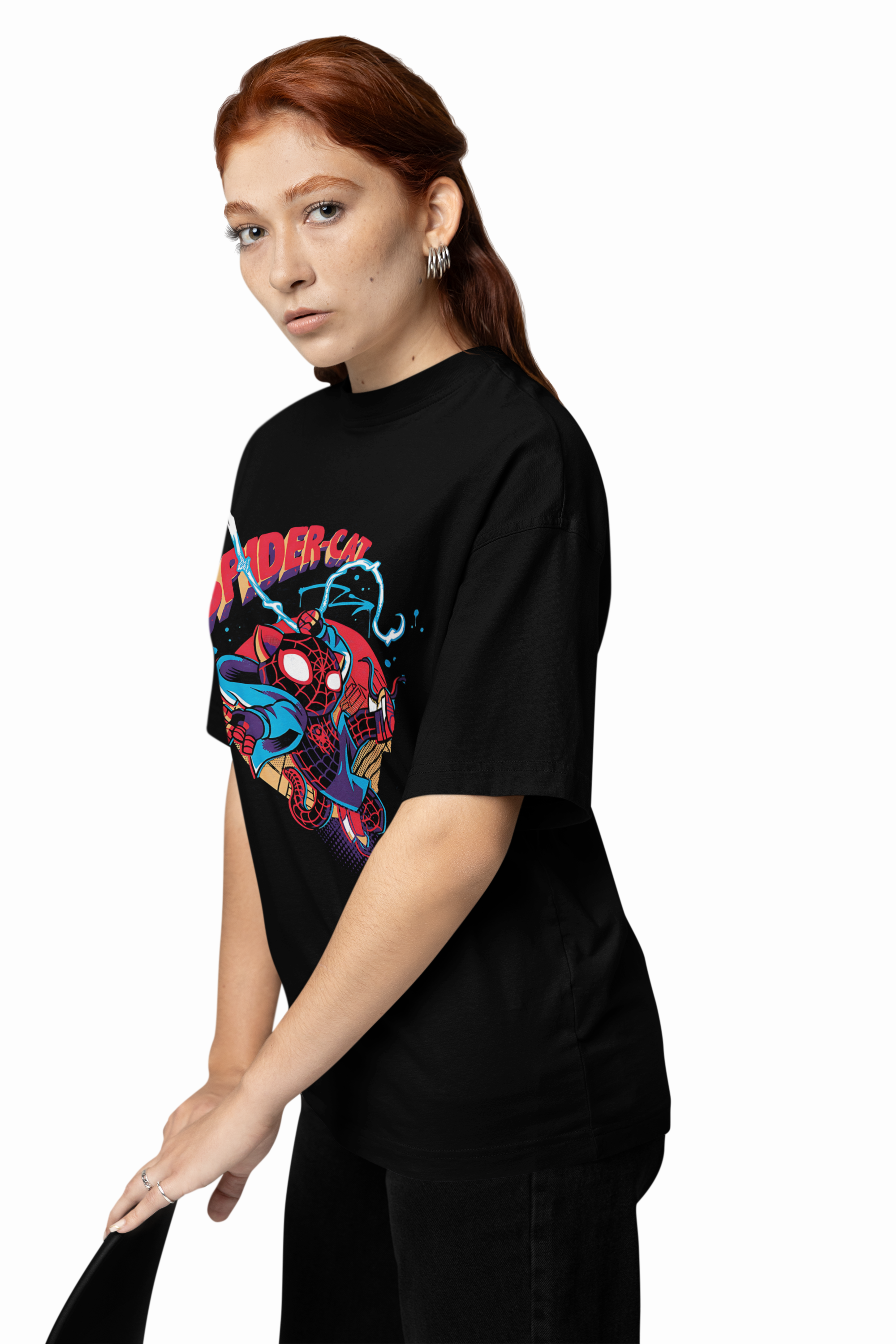 Spider Graphic Oversized T-Shirt