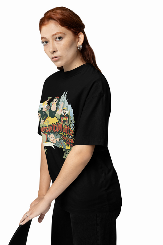 Snow White Oversized T-Shirt for Magical Casual Style Looks
