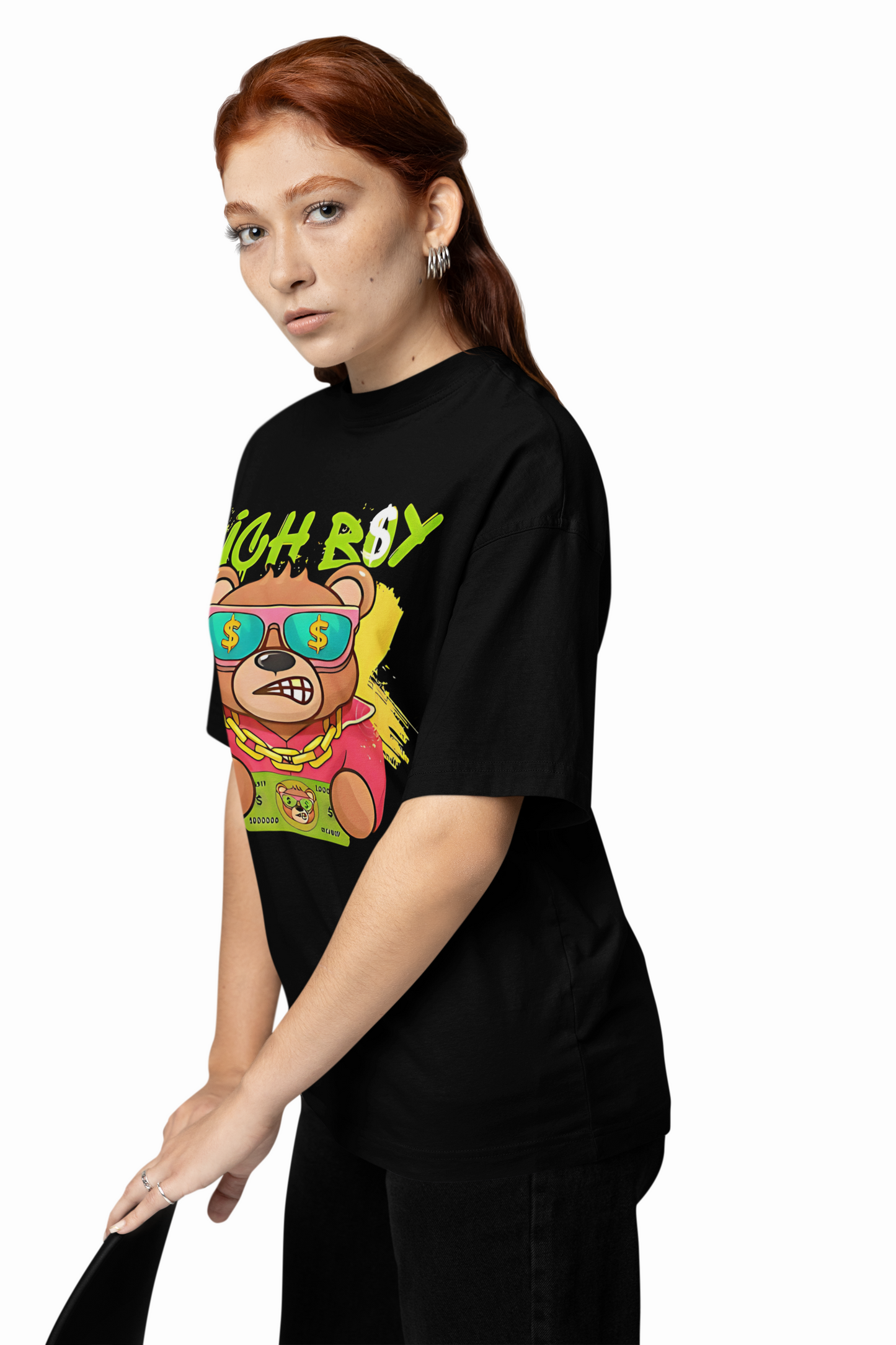 Rich Boy Oversized T-Shirt – Luxury Streetwear Essential