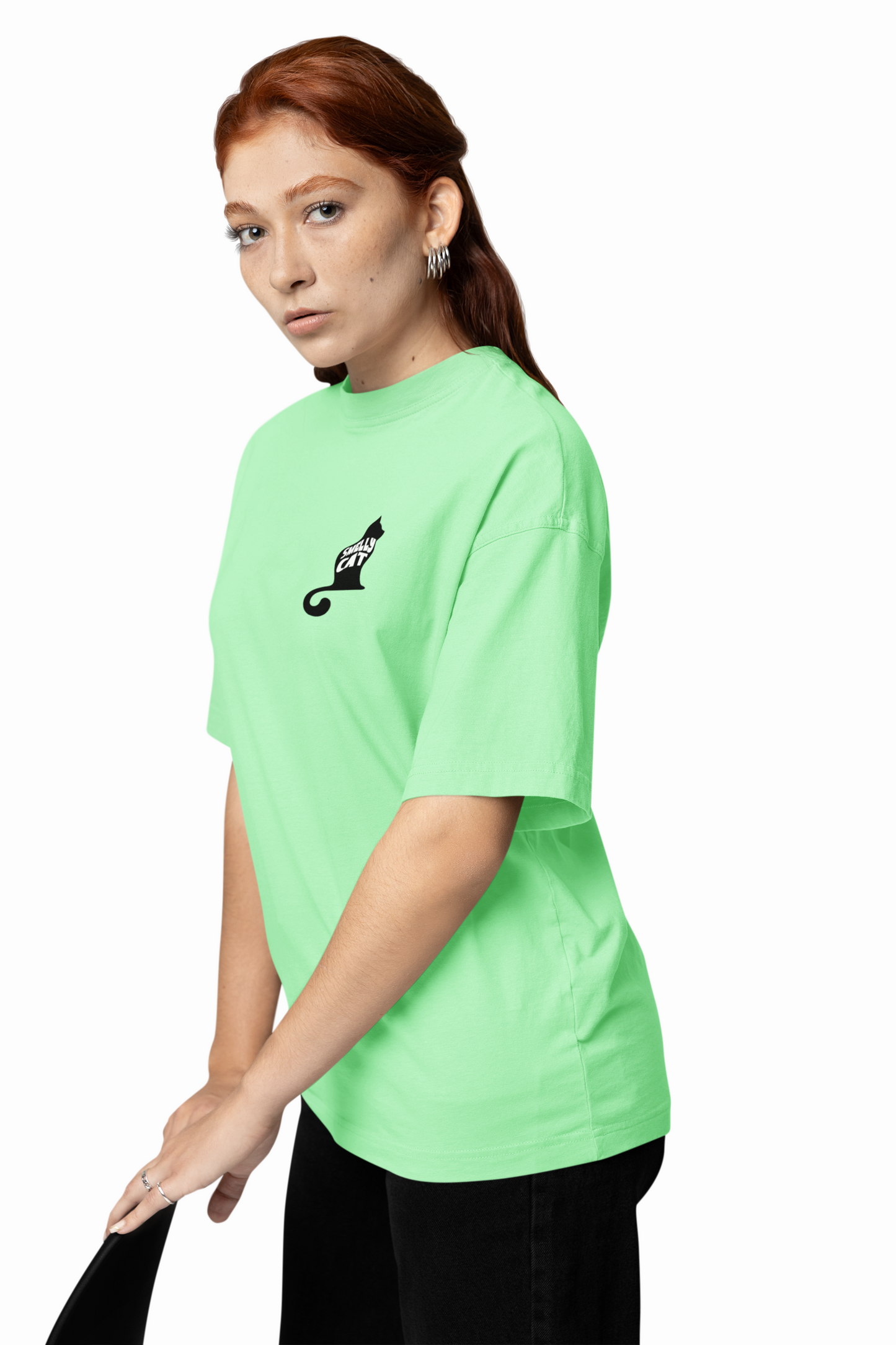 Smelly Cat Oversized T-Shirt for Funny Streetwear Style Now