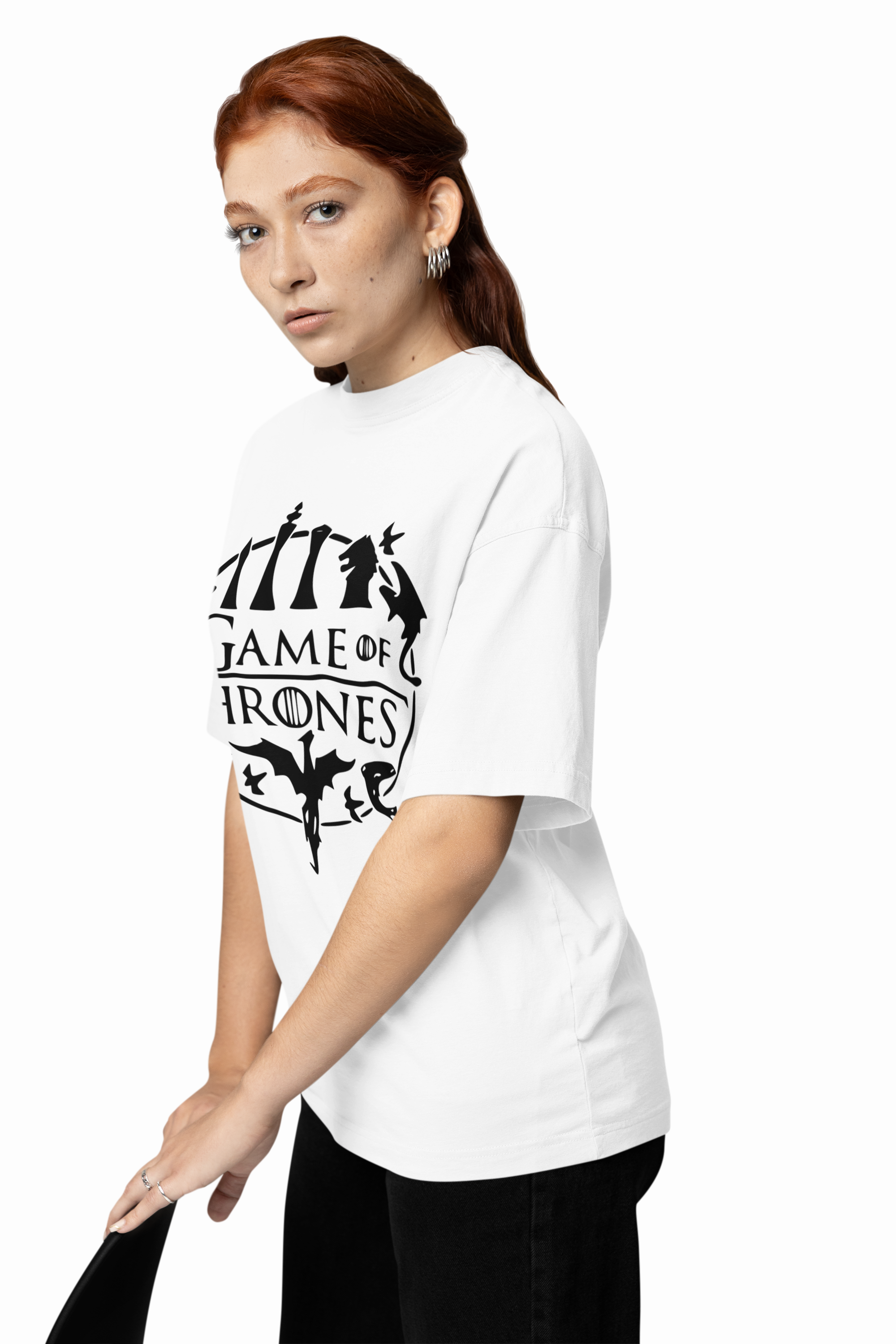 Game of Thrones Graphic oversized T-Shirts