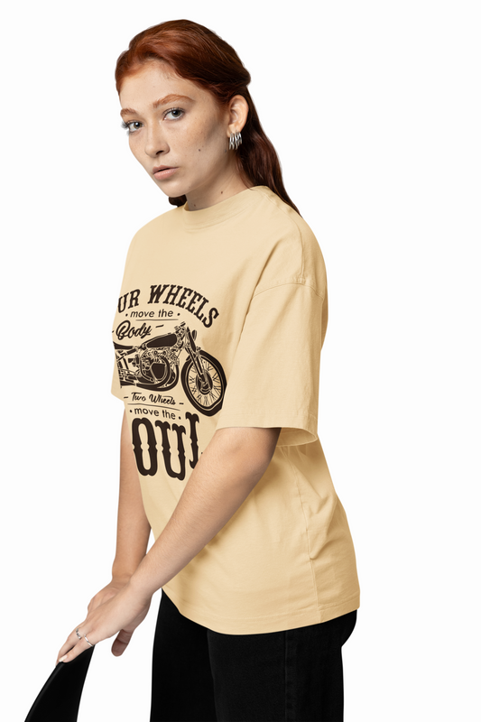 Soul Biker Oversized T-Shirts for Bold Rider Streetwear Tee