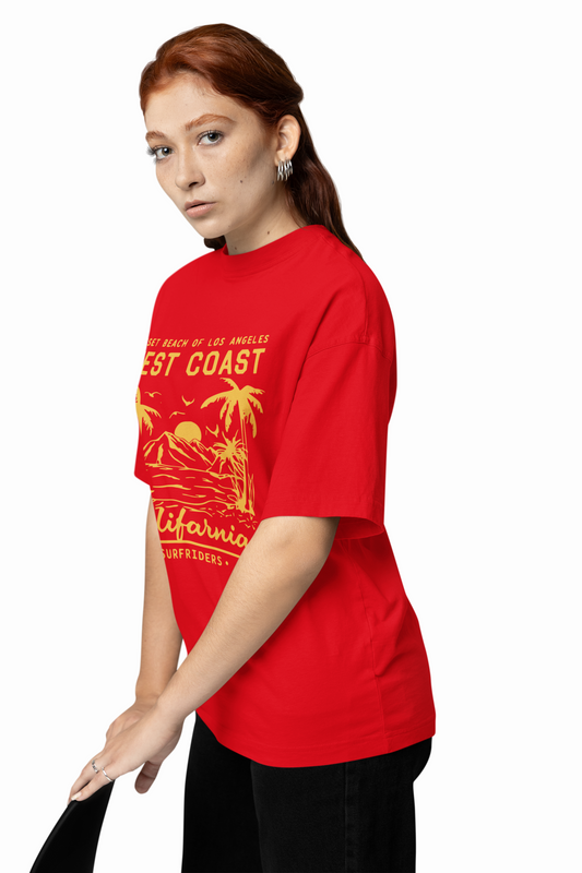 West Cost Oversized T-Shirt for Relaxed Daily Comfort Wear