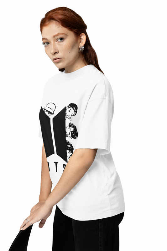 BTS Logo Oversized T-Shirt