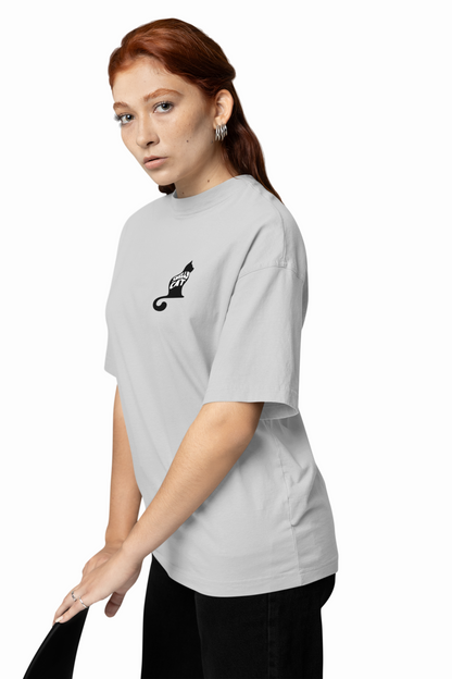 Smelly Cat Oversized T-Shirt for Funny Streetwear Style Now