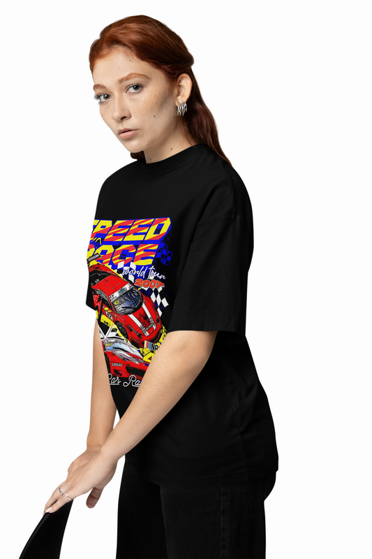 Mack Bros Oversized T-Shirt Bold Graphic Streetwear Tee