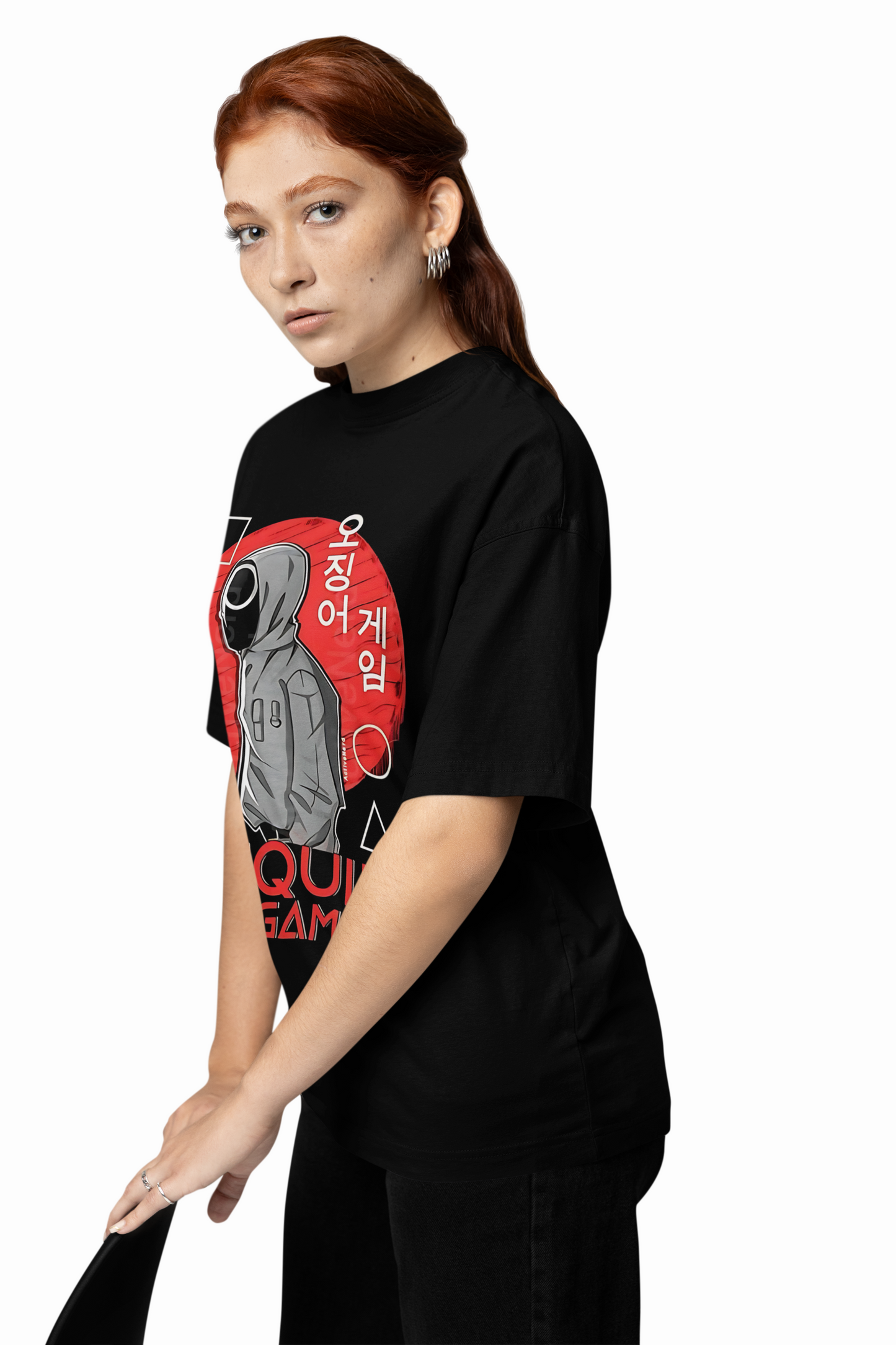 Squid Game Zone Oversized T-Shirt – Fearless Graphic Tees