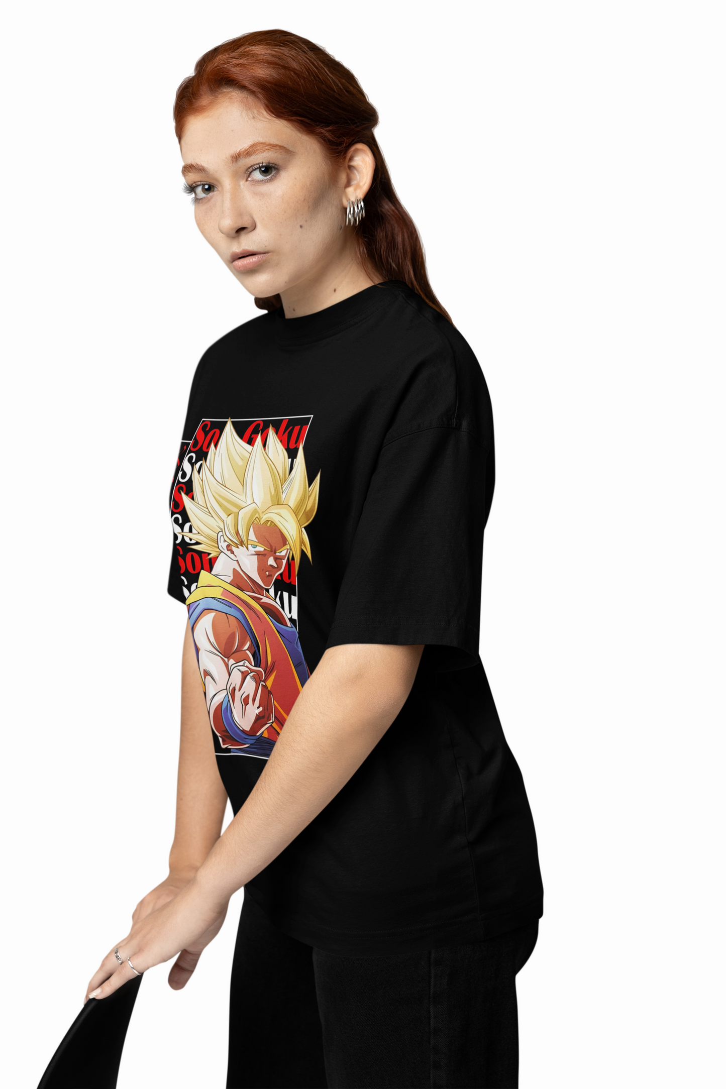 Dragon Ball Z Oversized T-Shirt  Iconic Anime T-Shirt  for Fans