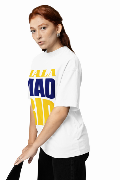 Los Blancos Oversized T-Shirt Real Madrid Streetwear Fan Wear