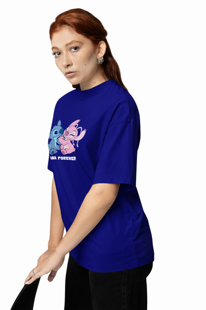 Ohana Forever Oversized T-Shirts – Family, Loyalty & Island Spirit