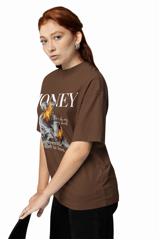 Cash to burn Oversized T-Shirt