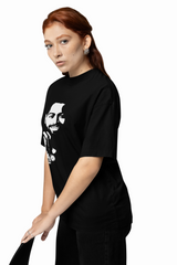 Hardik Portrait Oversized T-Shirts